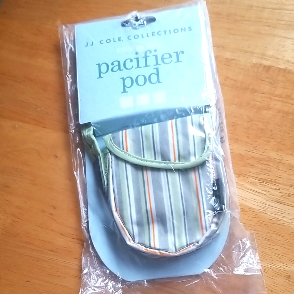 New JJ Cole Collections Pacifier Pod - Striped